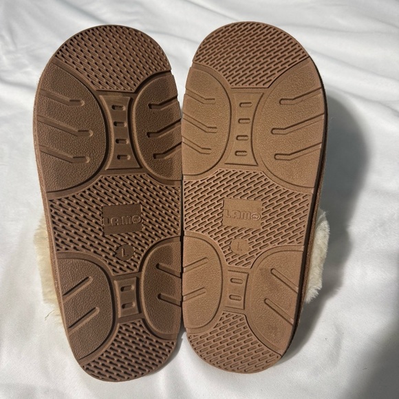 Lamo Hard Bottom Slippers – Faux Sherpa Lined – Size EU 39.5 - Picture 7 of 10